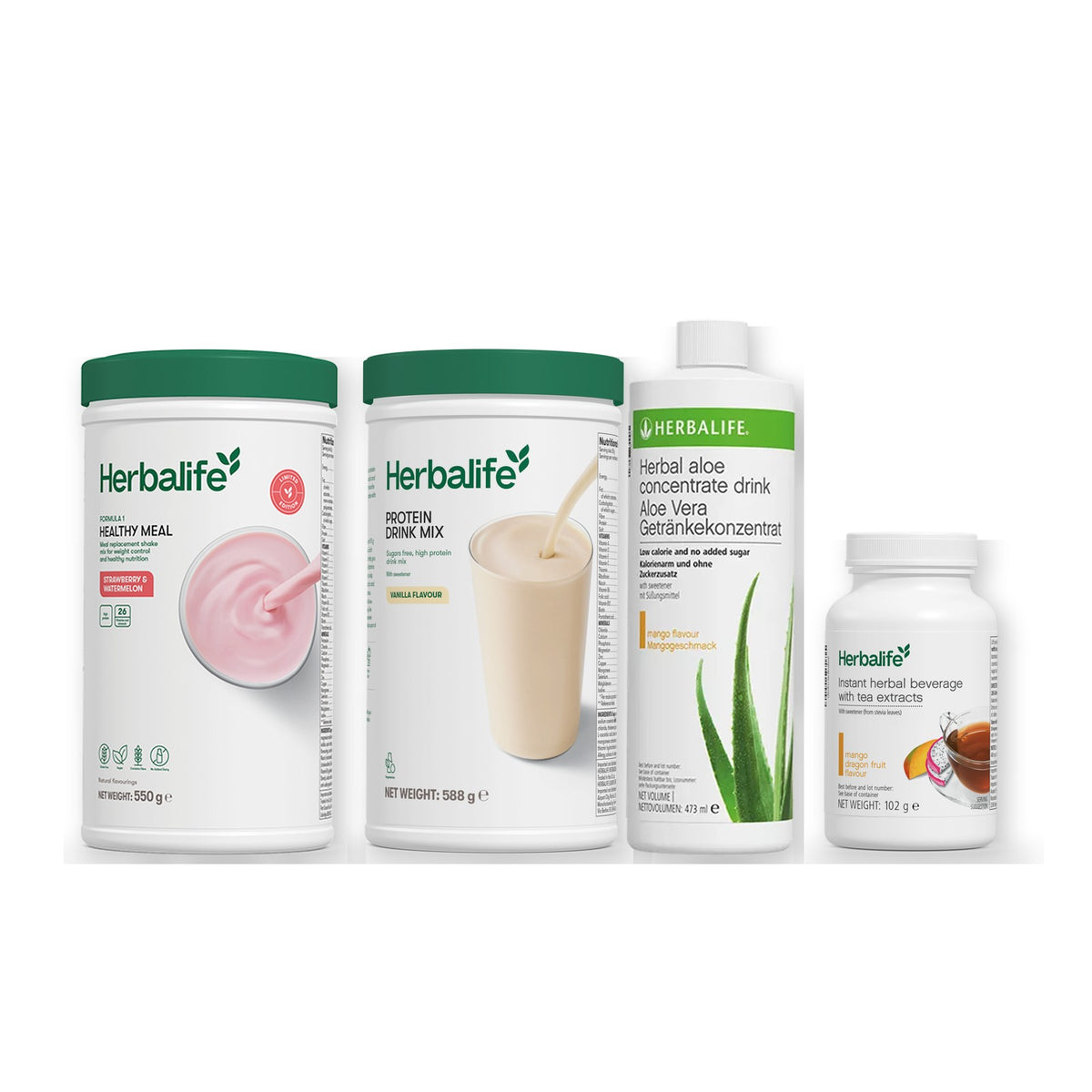 Advanced Breakfast Kit - Strawberry Watermelon / Mango Dragon Fruit (Large 102g) / Standard 550g
