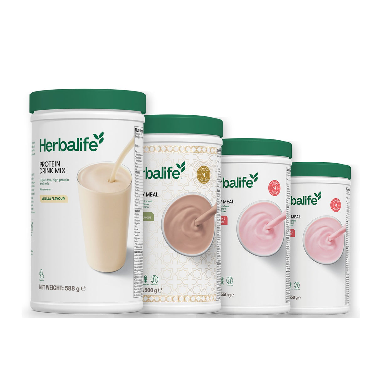 Protein Drink Mix with Formula 1 Dubai Style Chocolate plus 2 flavours of your choice - Strawberry Watermelon / Strawberry Watermelon