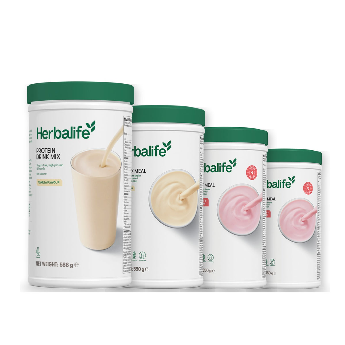 Protein Drink Mix with Formula 1 Vanilla plus 2 flavours of your choice - Strawberry Watermelon / Strawberry Watermelon