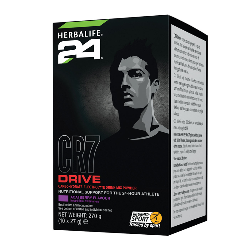 CR7 Drive Sachets Acai Berry 10 Sachets 27g each - Lose Weight Feel Great