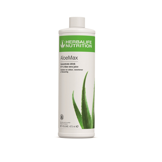 Herbalife AloeMax 473ml - aloe vera drink for gut health, bloating relief and daily hydration