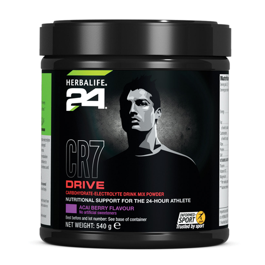CR7 Drive Acai Berry canister - Cristiano Ronaldo's performance hydration drink for athletes