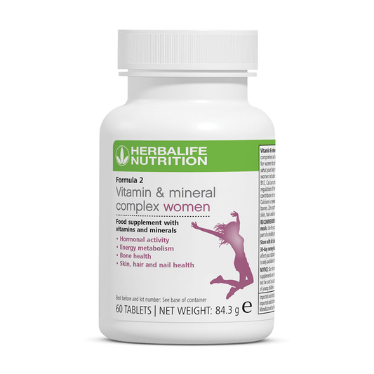 Formula 2 - Vitamin & Mineral Complex Women's 60 tablets - Herbalife UK | Lose Weight Feel Great