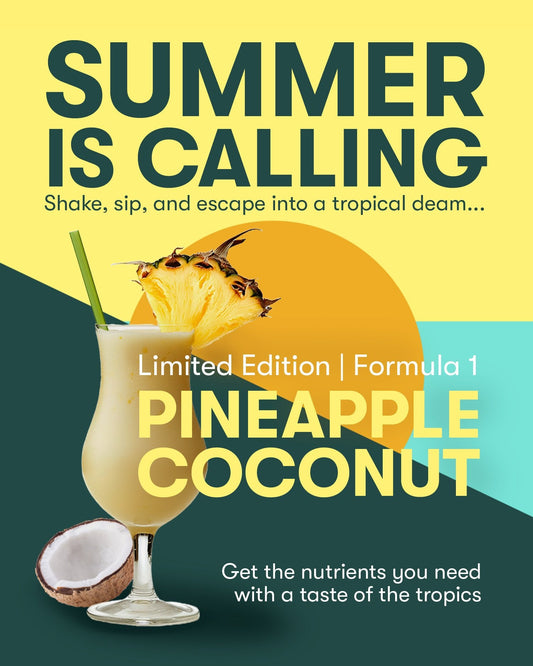 Herbalife Formula 1 Pineapple Coconut limited edition shake