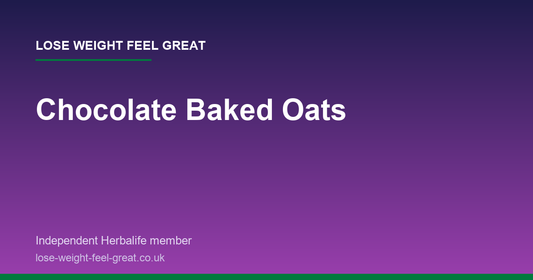 Lose Weight Feel Great article card: Chocolate Baked Oats