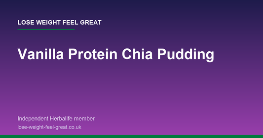 Lose Weight Feel Great article card: Vanilla Protein Chia Pudding