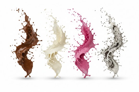 Herbalife Formula 1 Shake Flavours UK – Complete Taste Guide, Nutritional Comparison & FAQ guide with purple comparison cards, useful tables, FAQ dropdowns and Lose Weight Feel Great shop links.