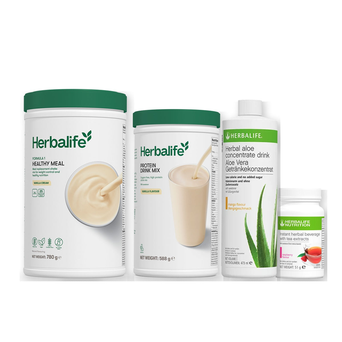 Advanced Breakfast Kit - Vanilla cream / Raspberry / Large 780g