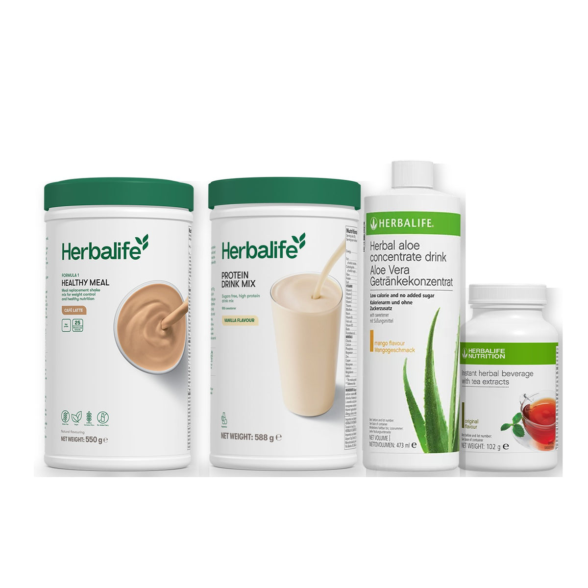 Advanced Breakfast Kit - Cafe latte / Original (Large 102g)