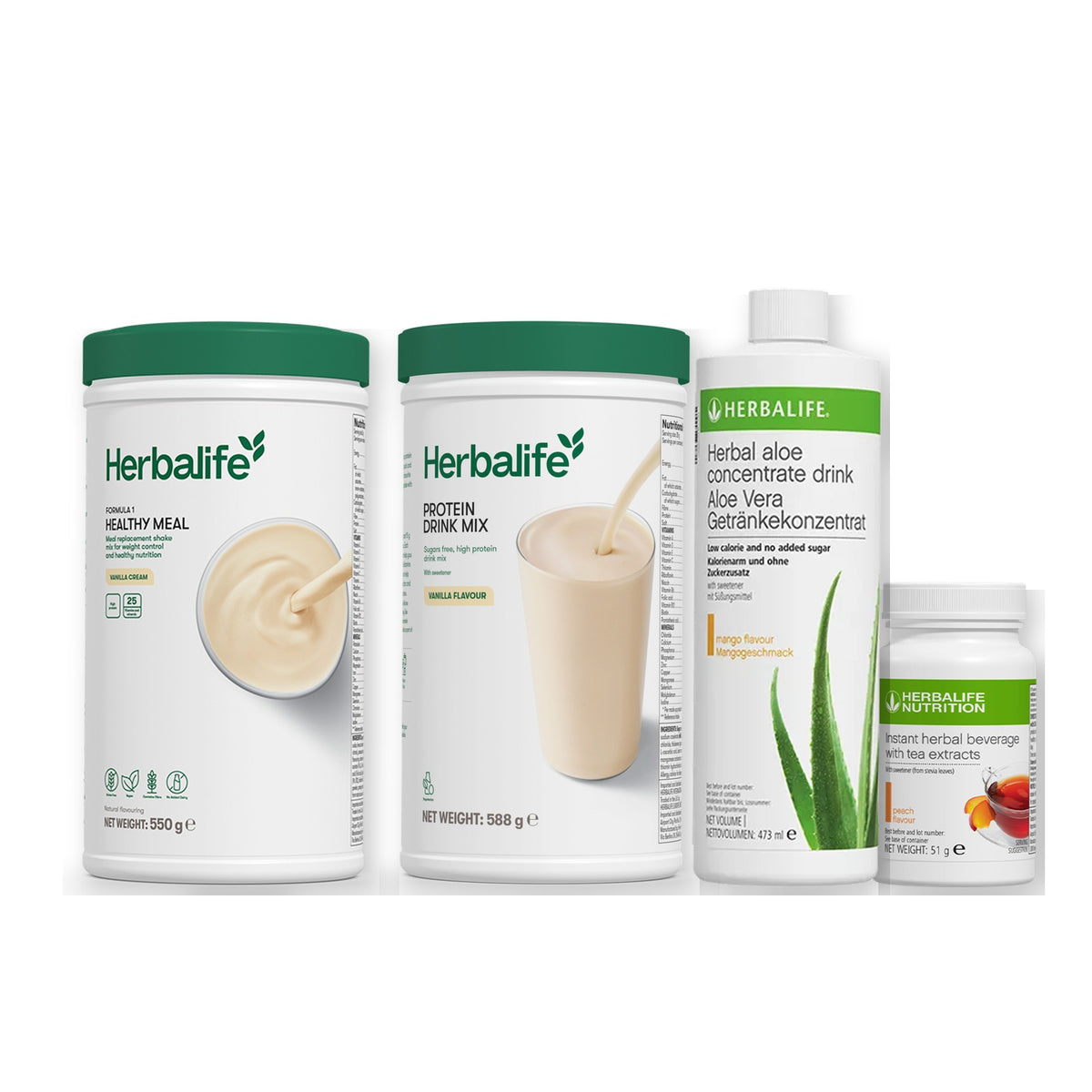 Advanced Breakfast Kit - Vanilla cream / Peach
