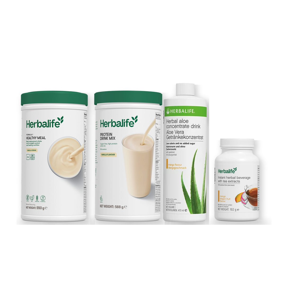Advanced Breakfast Kit - Vanilla cream / Mango Dragon Fruit (Large 102g)