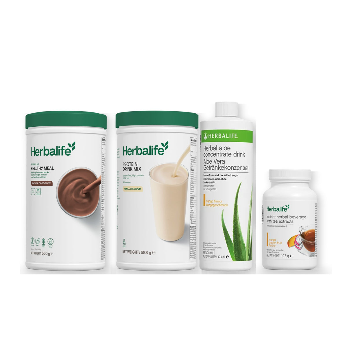Advanced Breakfast Kit - Smooth chocolate / Mango Dragon Fruit (Large 102g)