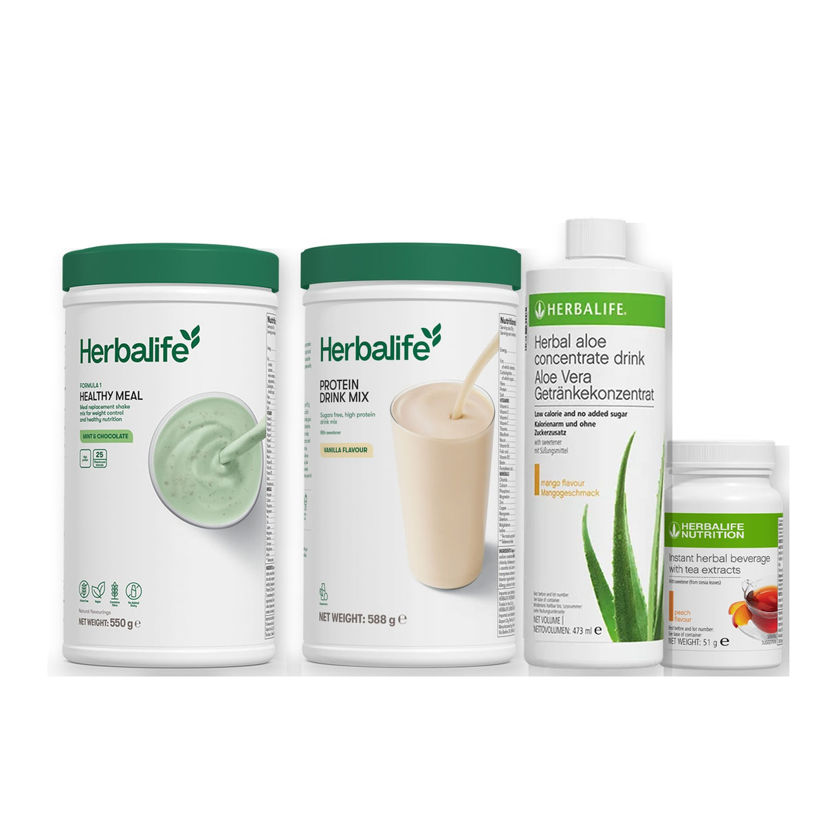Advanced Breakfast Kit - Mint & Chocolate / Peach