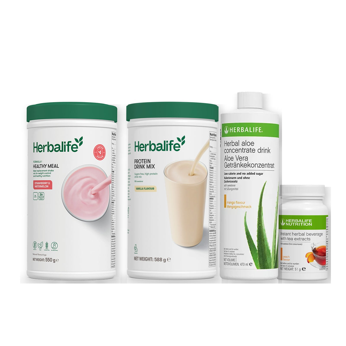 Advanced Breakfast Kit - Strawberry Watermelon / Peach / Standard 550g