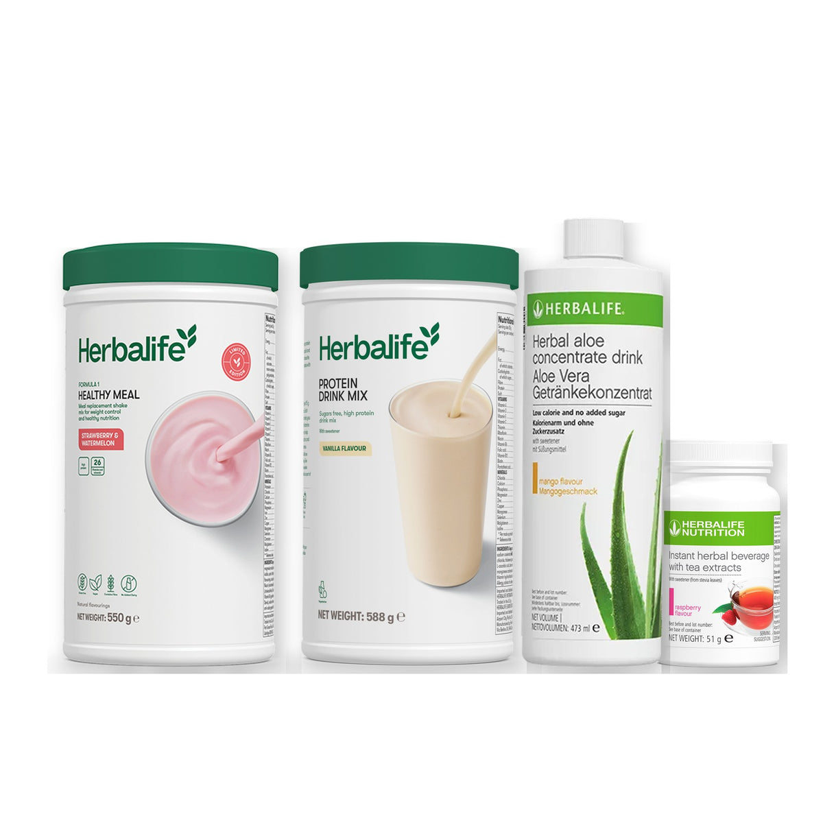Advanced Breakfast Kit - Strawberry Watermelon / Raspberry / Standard 550g