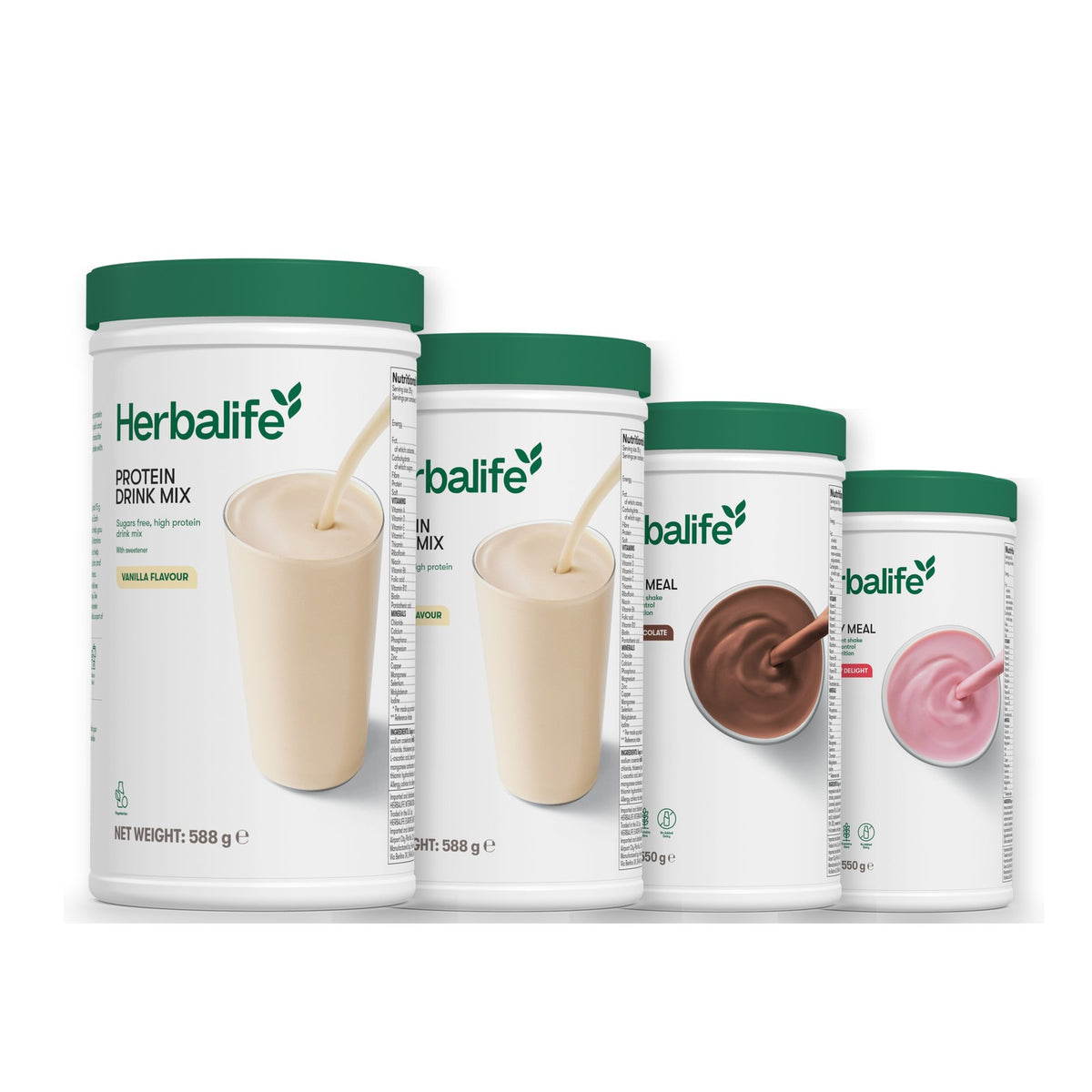2 Protein Drink Mix with 2 Formula 1 flavours of your choice - Chocolate / Strawberry