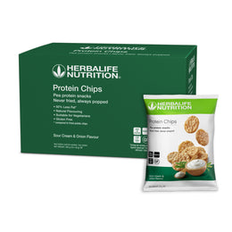 Protein Chips Sour Cream & Onion 10 x 30 g - Lose Weight Feel Great
