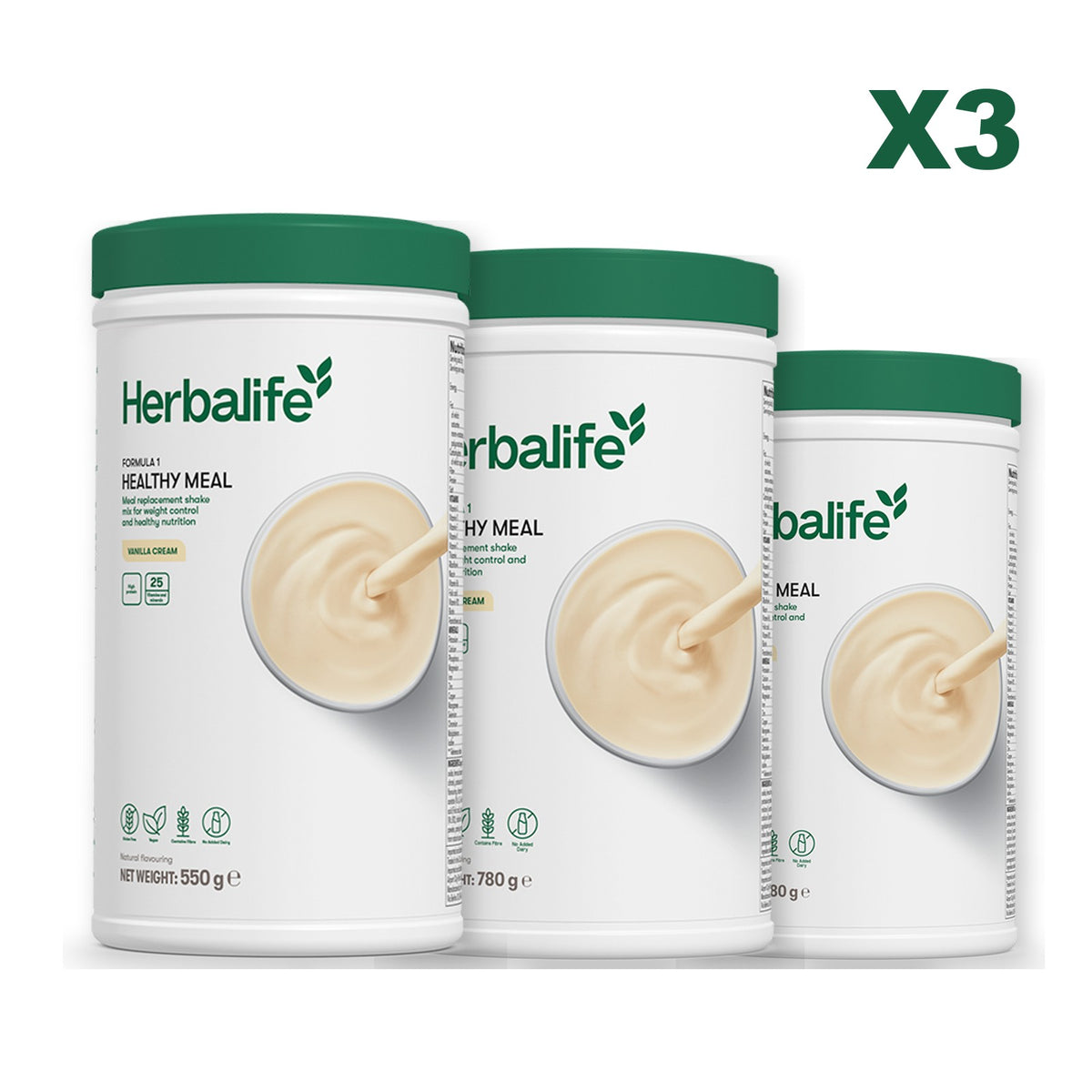 Formula 1 Vanilla plus 2 flavours of your choice - Vanilla (Large 780g) / Vanilla (Large 780g)