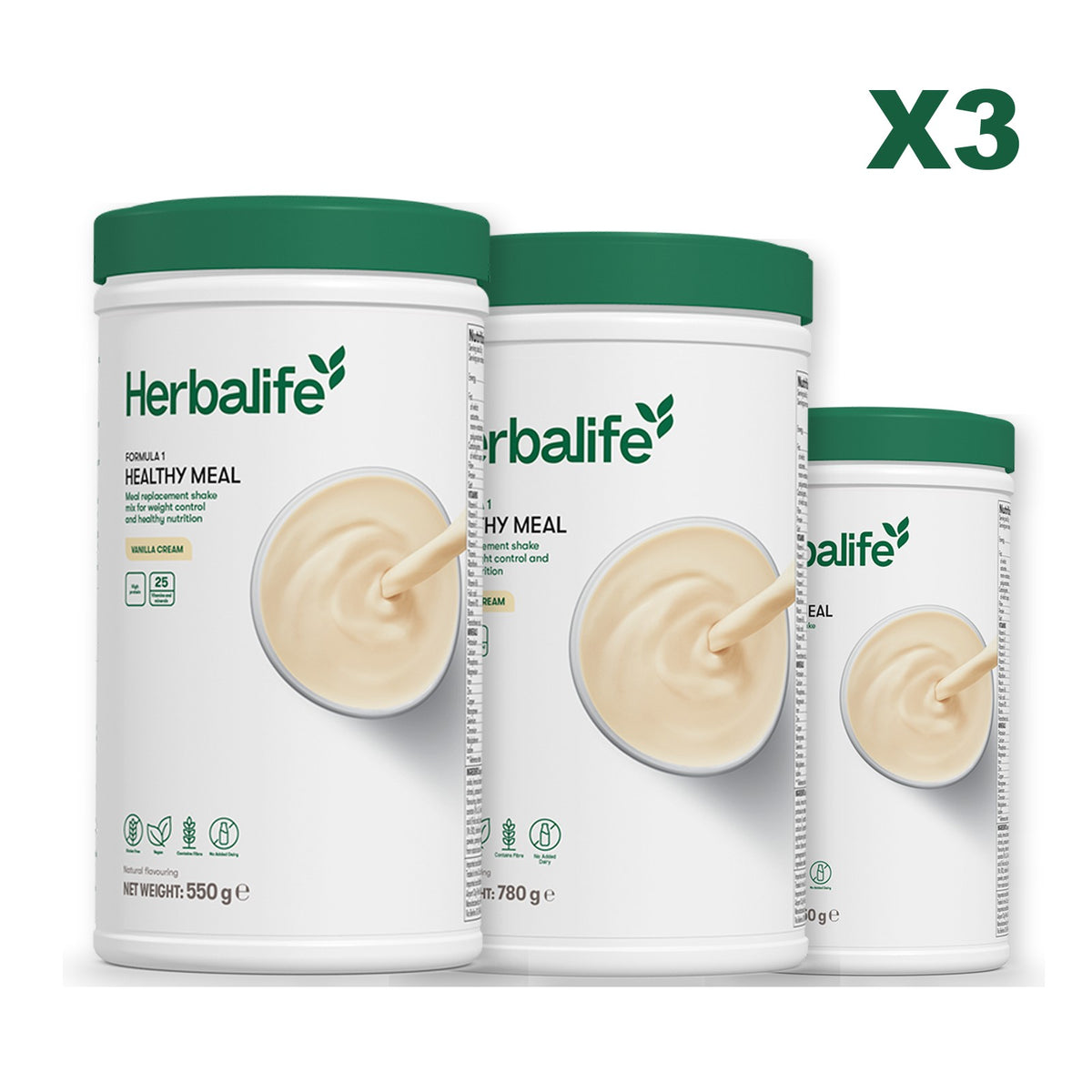 Formula 1 Vanilla plus 2 flavours of your choice - Vanilla (Large 780g) / Vanilla