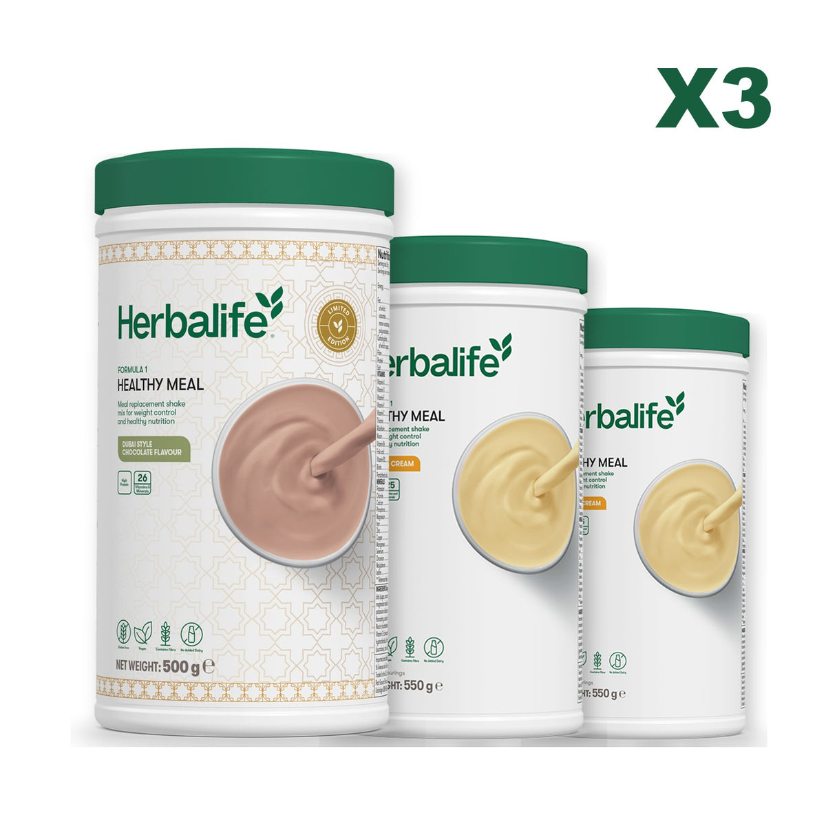 Formula 1 Dubai Style Chocolate plus 2 flavours of your choice - Banana Cream / Banana Cream