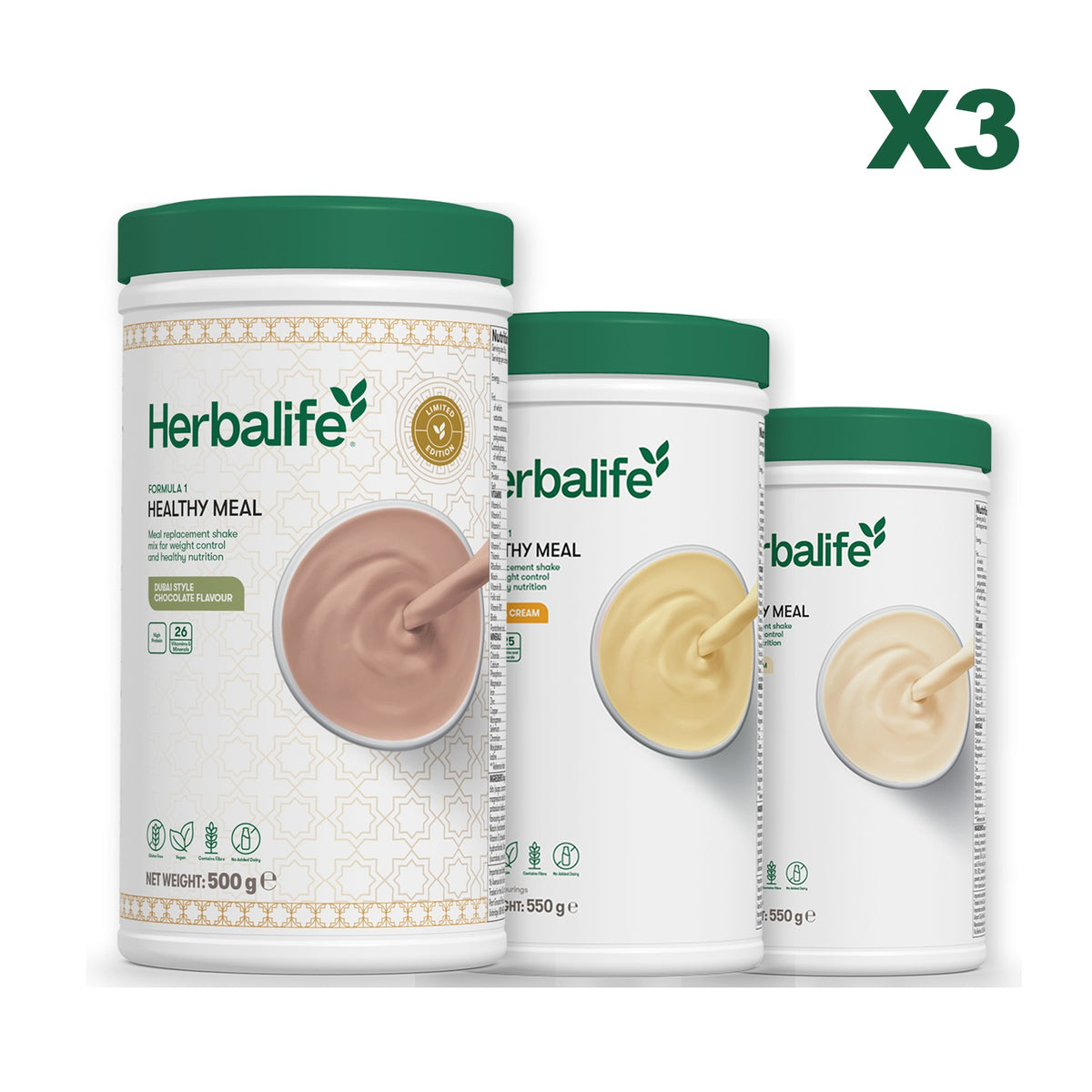 Formula 1 Dubai Style Chocolate plus 2 flavours of your choice - Banana Cream / Vanilla