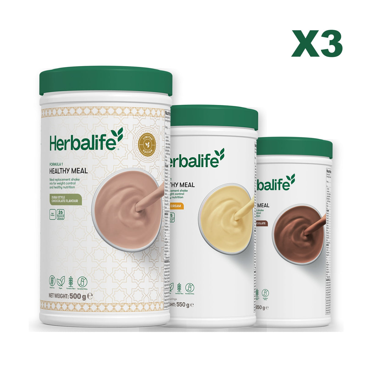 Formula 1 Dubai Style Chocolate plus 2 flavours of your choice - Banana Cream / Chocolate