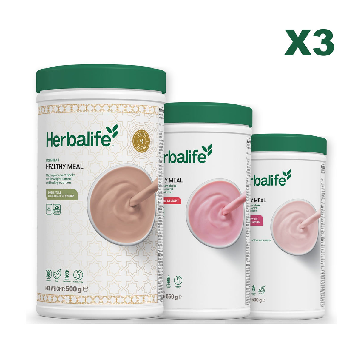 Formula 1 Dubai Style Chocolate plus 2 flavours of your choice - Strawberry / Free From Raspberry & White Chocolate