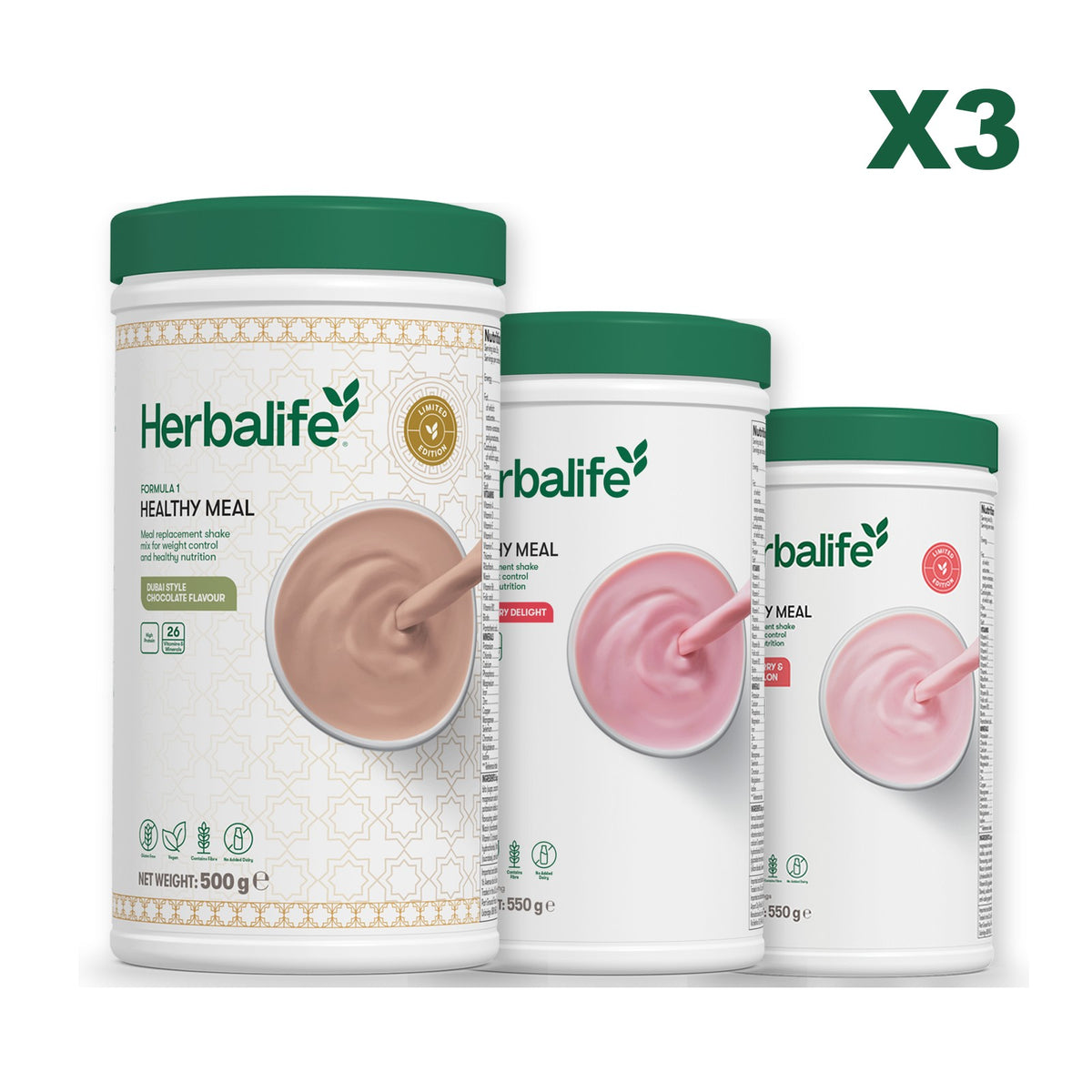 Formula 1 Dubai Style Chocolate plus 2 flavours of your choice - Strawberry / Strawberry Watermelon