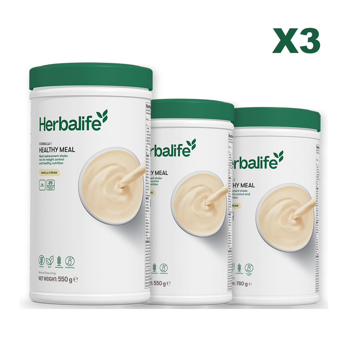 Formula 1 Vanilla plus 2 flavours of your choice - Vanilla / Vanilla (Large 780g)