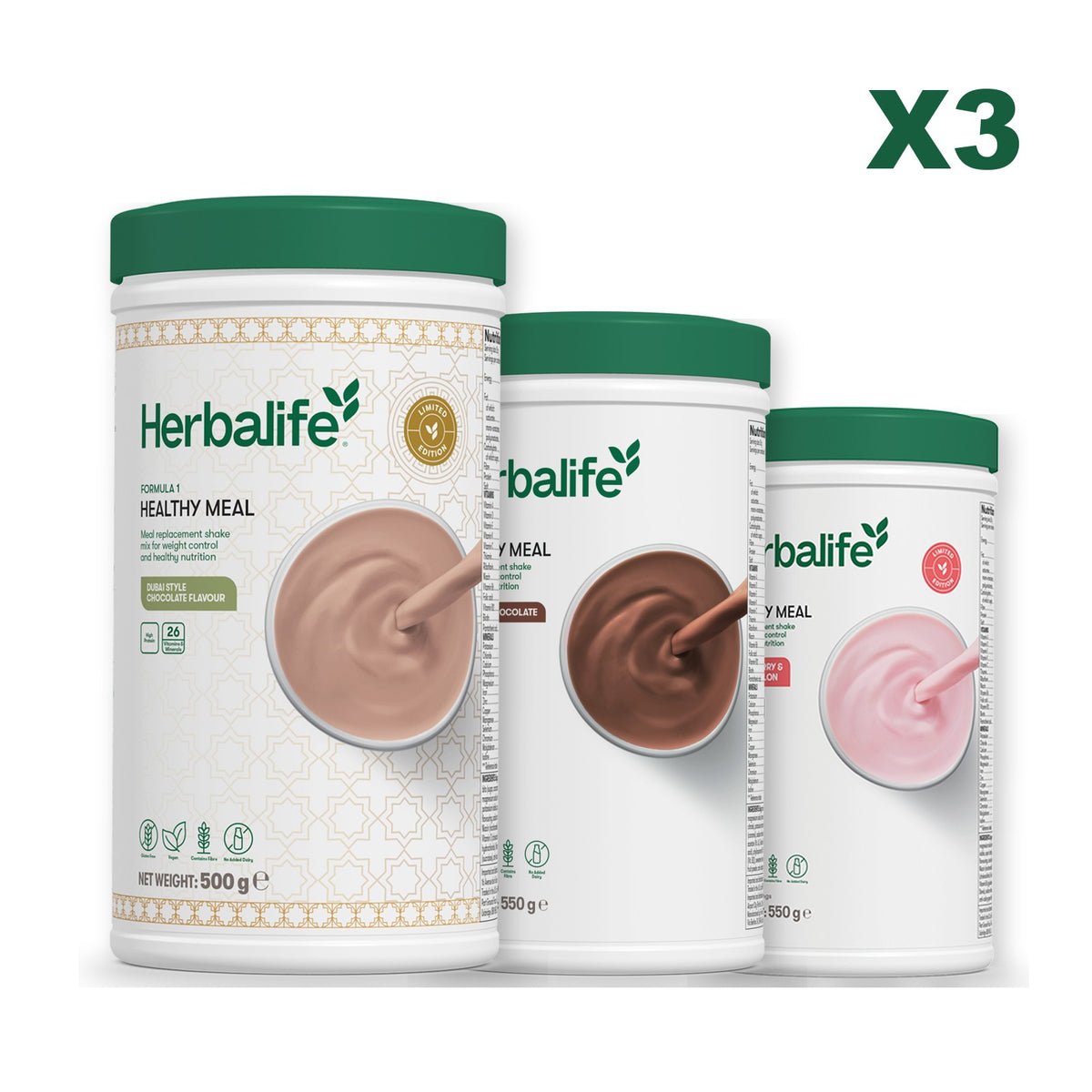 Formula 1 Dubai Style Chocolate plus 2 flavours of your choice - Chocolate / Strawberry Watermelon