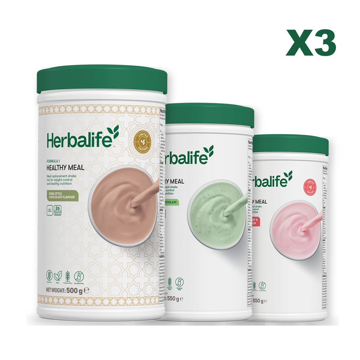 Formula 1 Dubai Style Chocolate plus 2 flavours of your choice - Mint Chocolate / Strawberry Watermelon
