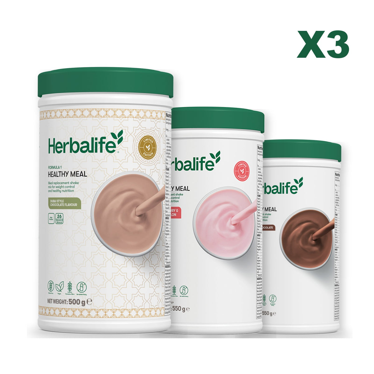 Formula 1 Dubai Style Chocolate plus 2 flavours of your choice - Strawberry Watermelon / Chocolate
