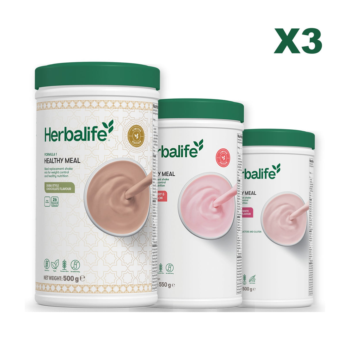 Formula 1 Dubai Style Chocolate plus 2 flavours of your choice - Strawberry Watermelon / Free From Raspberry & White Chocolate
