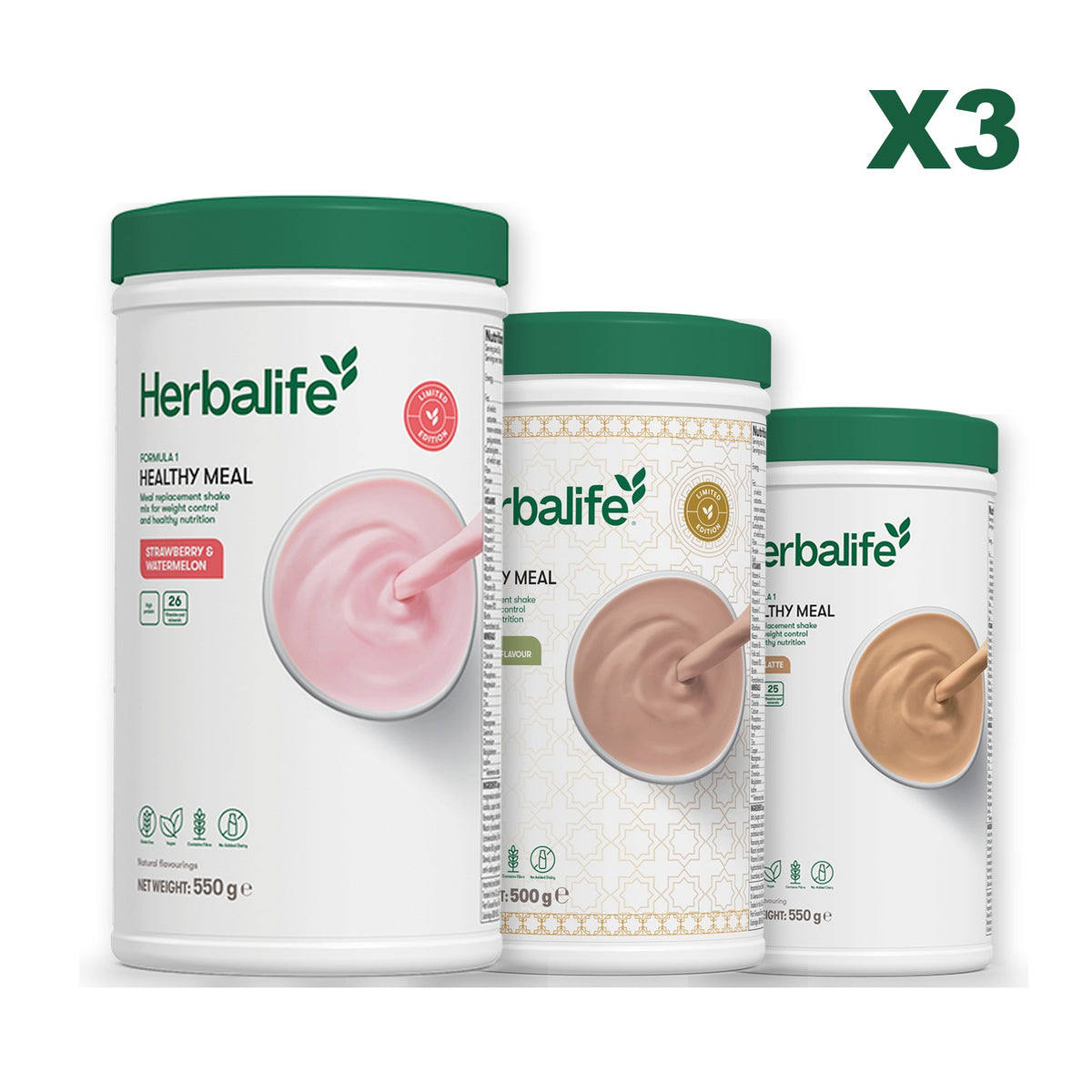 Formula 1 Strawberry Watermelon plus 2 flavours of your choice - Dubai Style Chocolate / Cafe Latte