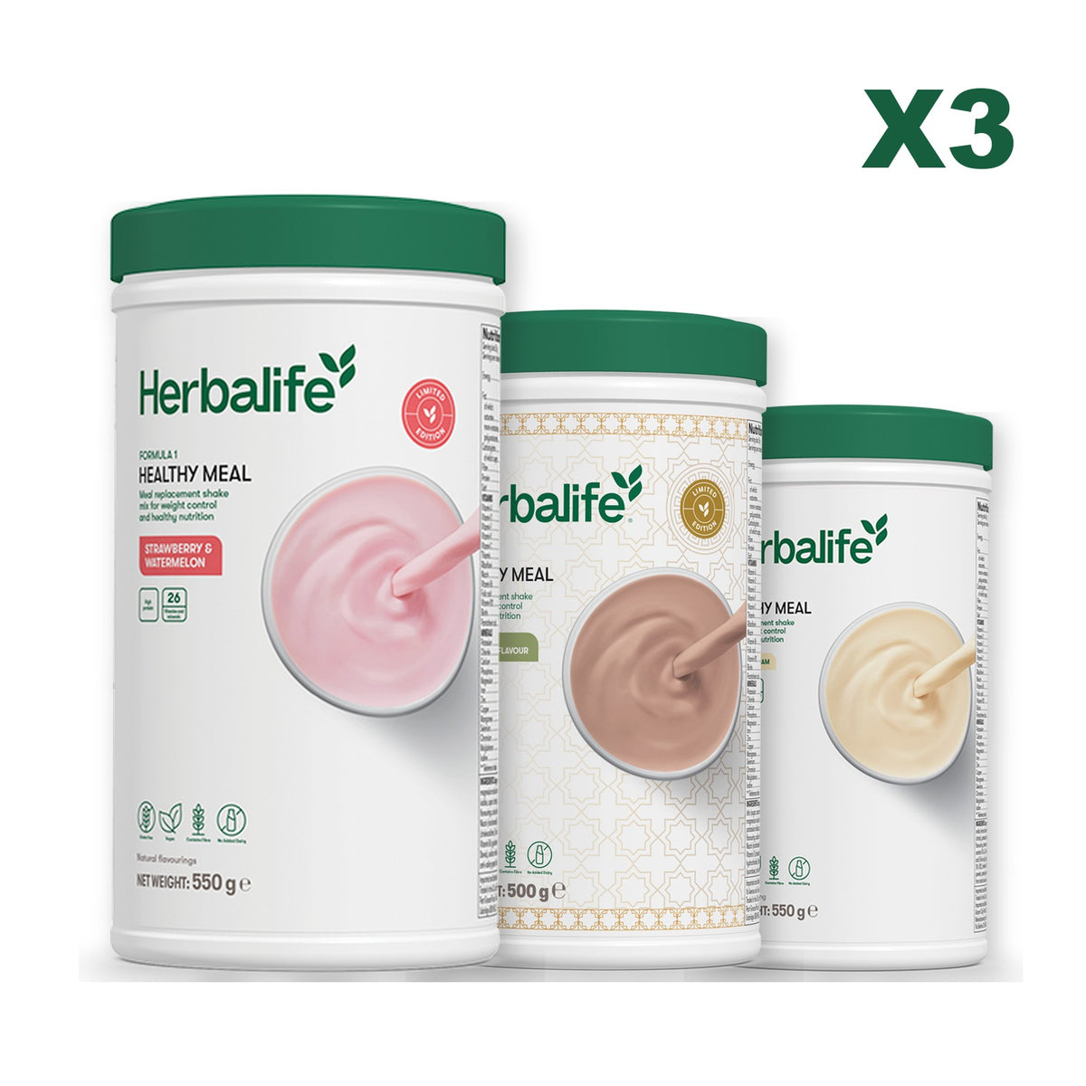 Formula 1 Strawberry Watermelon plus 2 flavours of your choice - Dubai Style Chocolate / Vanilla