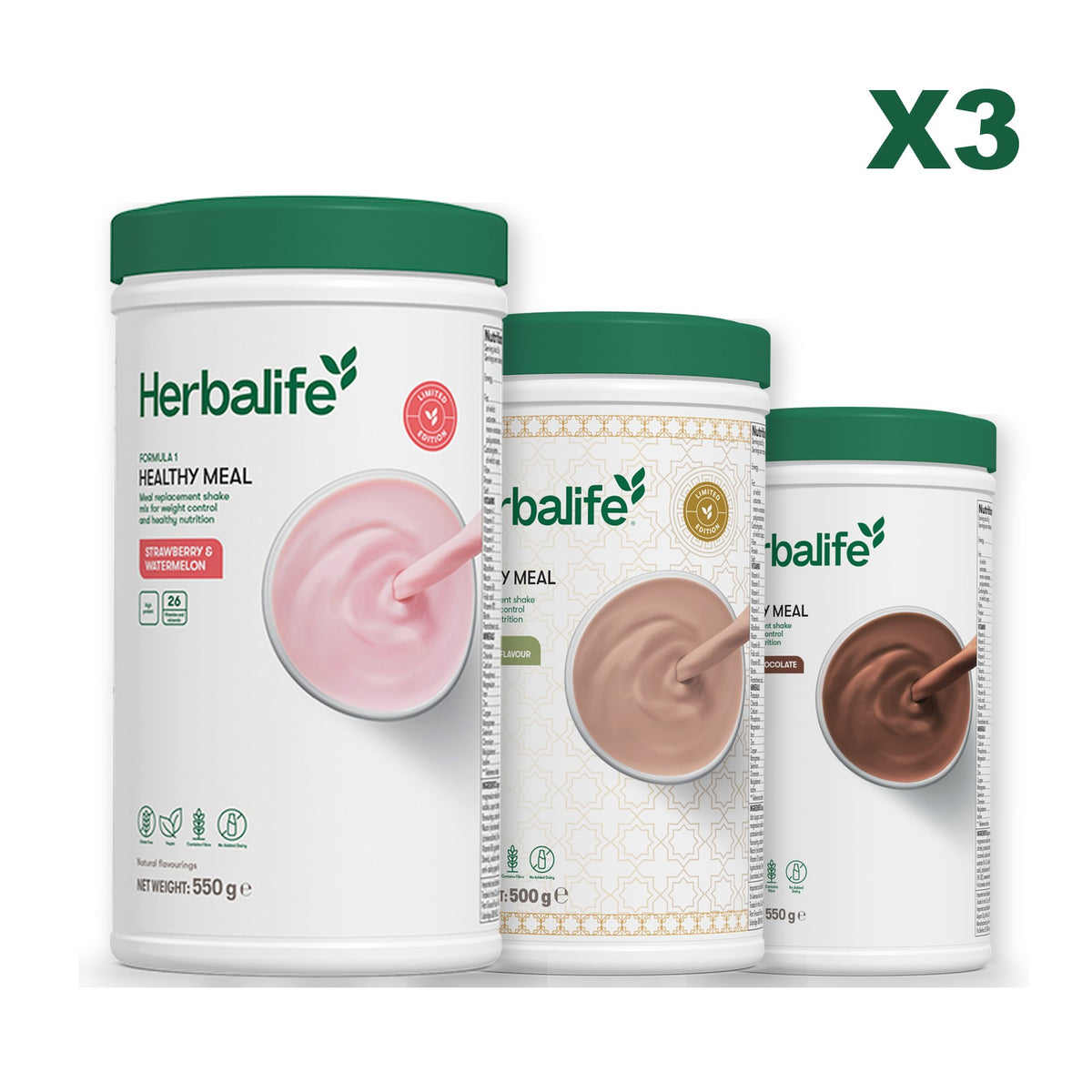 Formula 1 Strawberry Watermelon plus 2 flavours of your choice - Dubai Style Chocolate / Chocolate