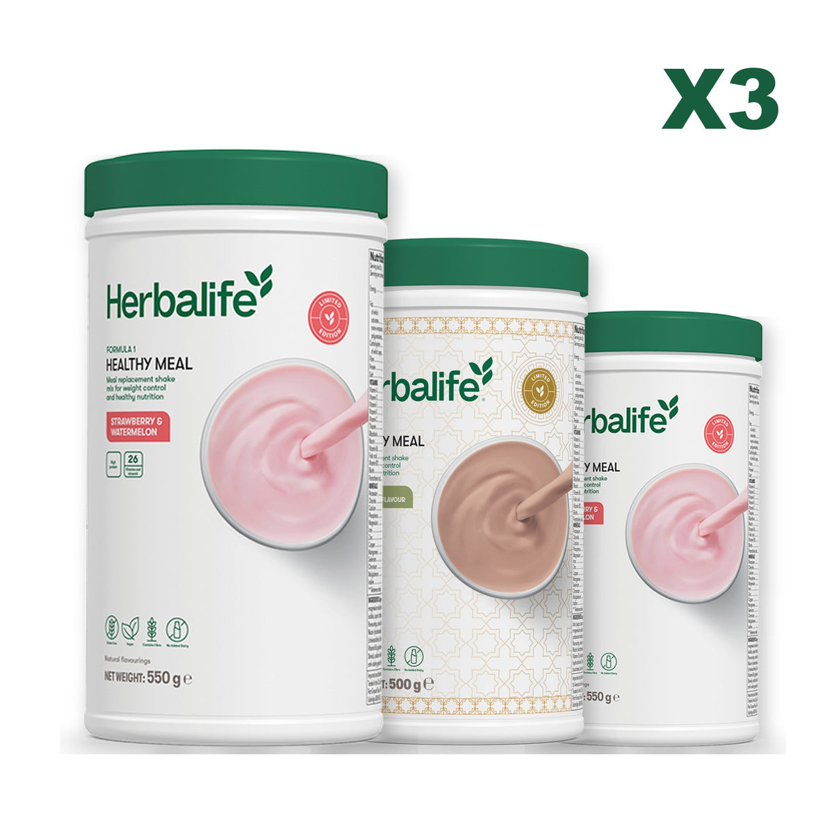 Formula 1 Strawberry Watermelon plus 2 flavours of your choice - Dubai Style Chocolate / Strawberry Watermelon