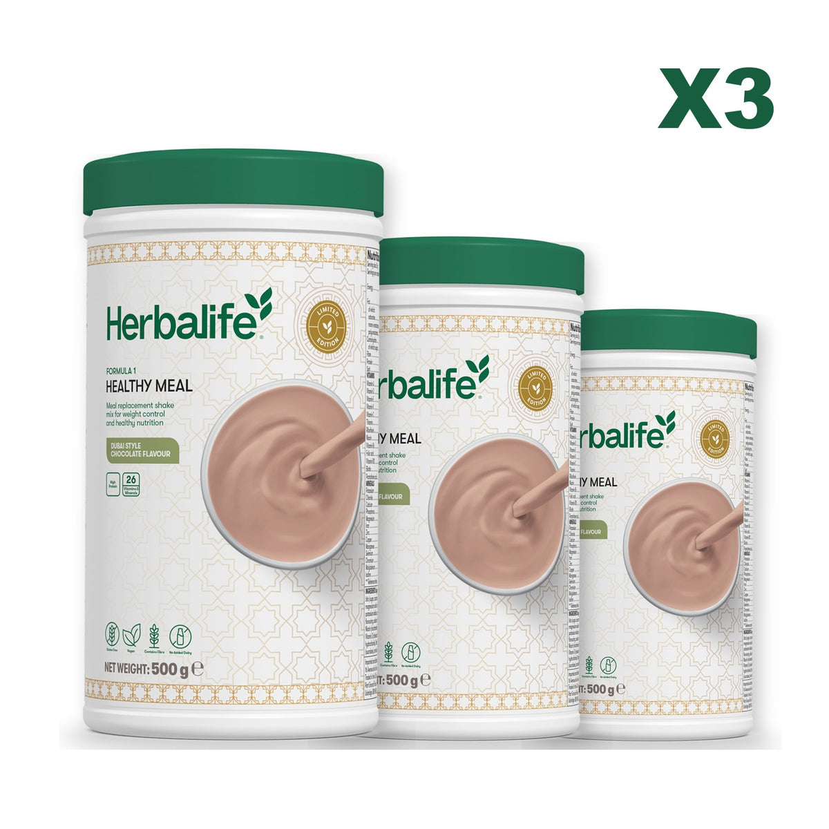 Formula 1 Dubai Style Chocolate plus 2 flavours of your choice - Dubai Style Chocolate / Dubai Style Chocolate