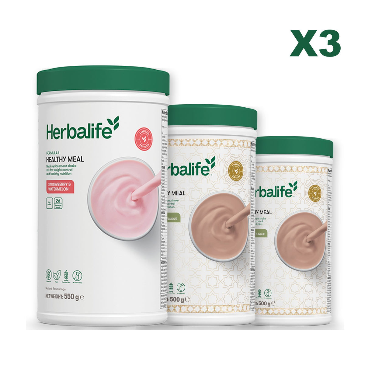 Formula 1 Strawberry Watermelon plus 2 flavours of your choice - Dubai Style Chocolate / Dubai Style Chocolate