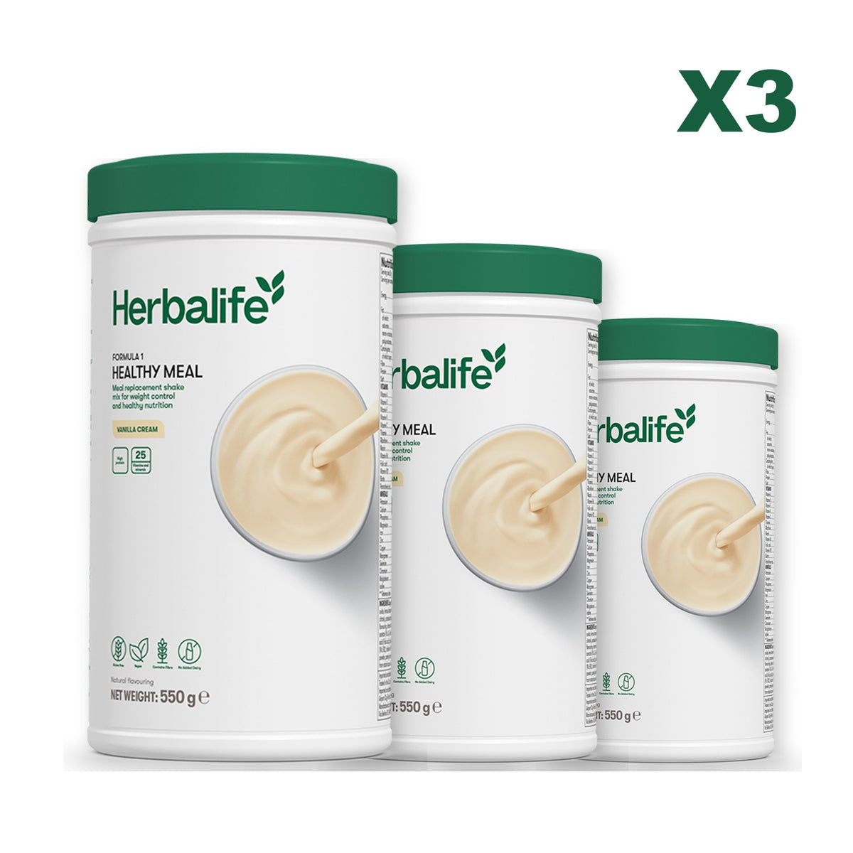 Formula 1 Vanilla plus 2 flavours of your choice - Vanilla / Vanilla