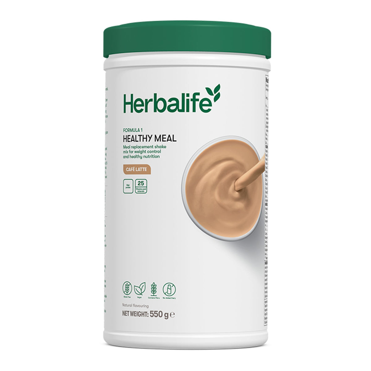 Herbalife Formula 1 Cafe Latte shake - new packaging - Lose Weight Feel Great