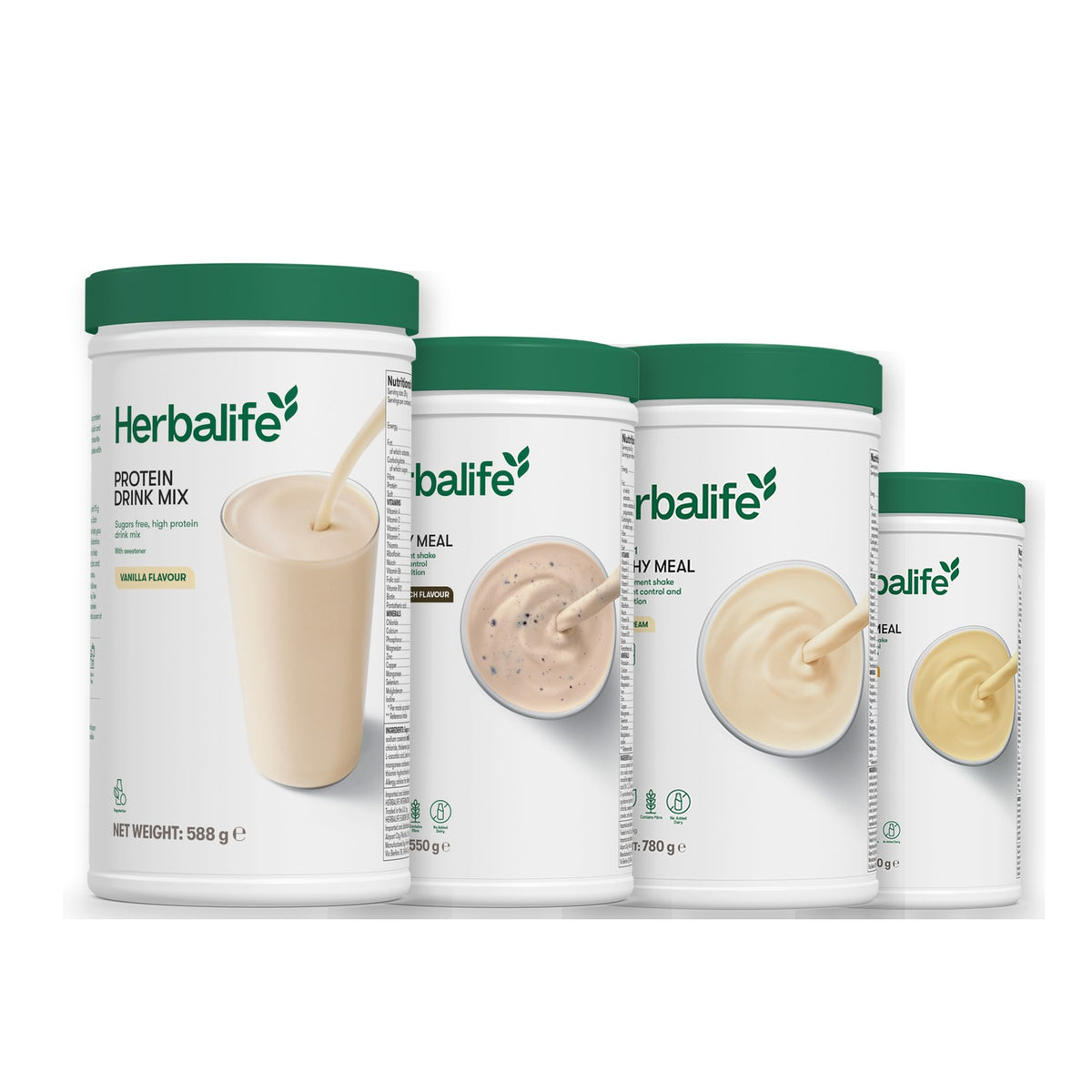 Protein Drink Mix with Formula 1 Cookie Crunch plus 2 flavours of your choice - Vanilla (Large 780g) / Banana Cream