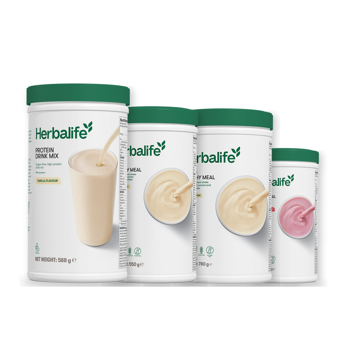 Protein Drink Mix with Formula 1 Vanilla plus 2 flavours of your choice - Vanilla (Large 780g) / Strawberry