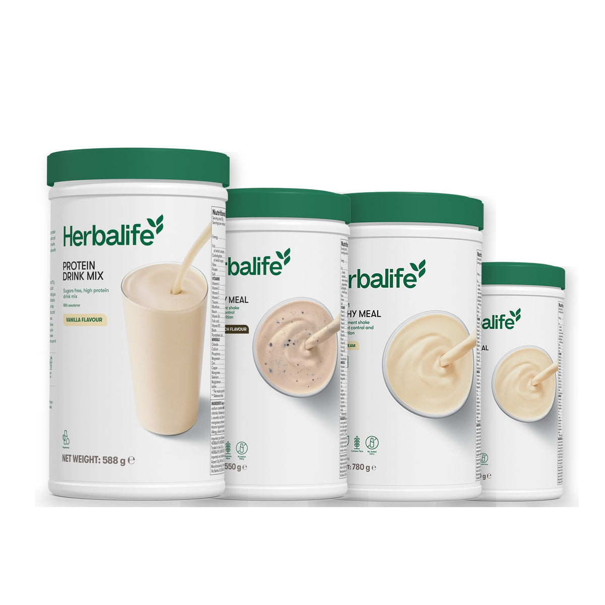 Protein Drink Mix with Formula 1 Cookie Crunch plus 2 flavours of your choice - Vanilla (Large 780g) / Vanilla