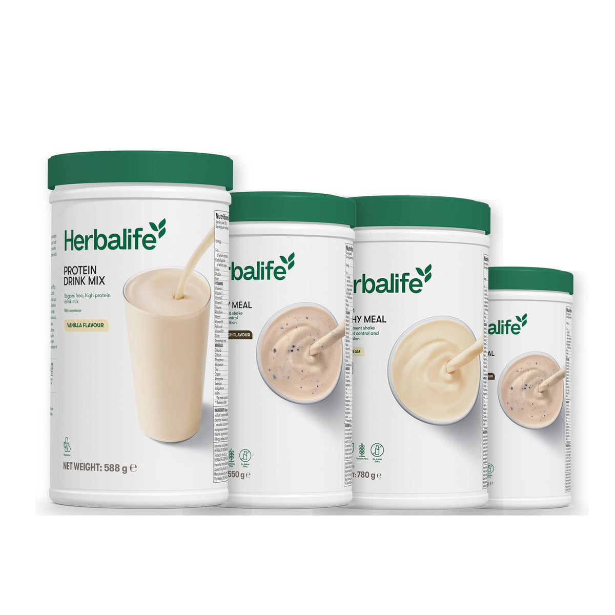 Protein Drink Mix with Formula 1 Cookie Crunch plus 2 flavours of your choice - Vanilla (Large 780g) / Cookie Crunch
