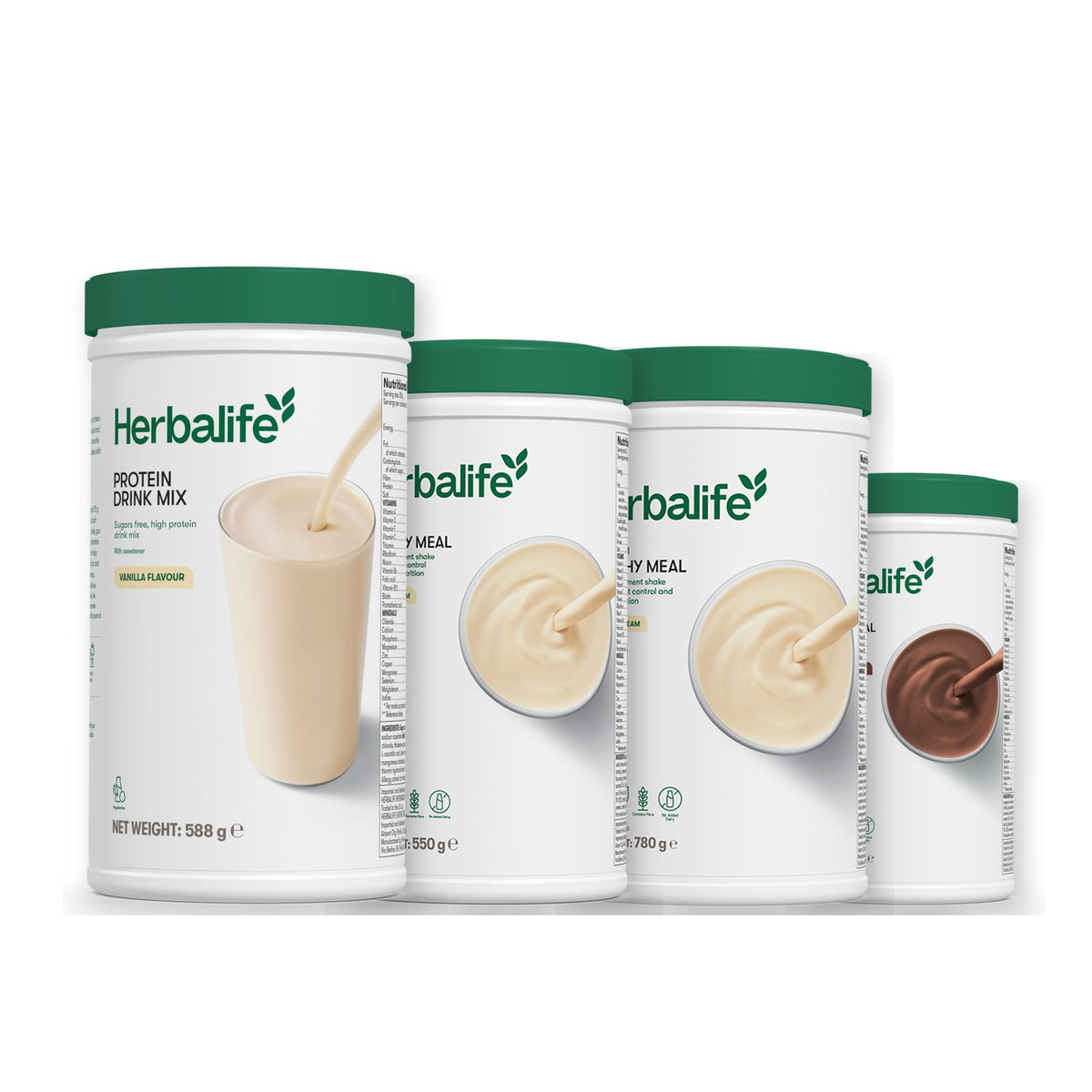 Protein Drink Mix with Formula 1 Vanilla plus 2 flavours of your choice - Vanilla (Large 780g) / Chocolate