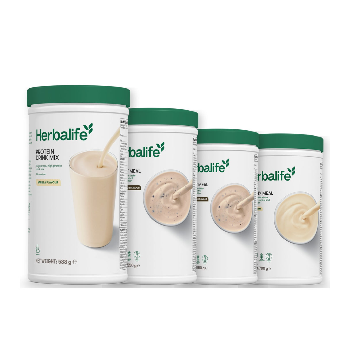 Protein Drink Mix with Formula 1 Cookie Crunch plus 2 flavours of your choice - Cookie Crunch / Vanilla (Large 780g)