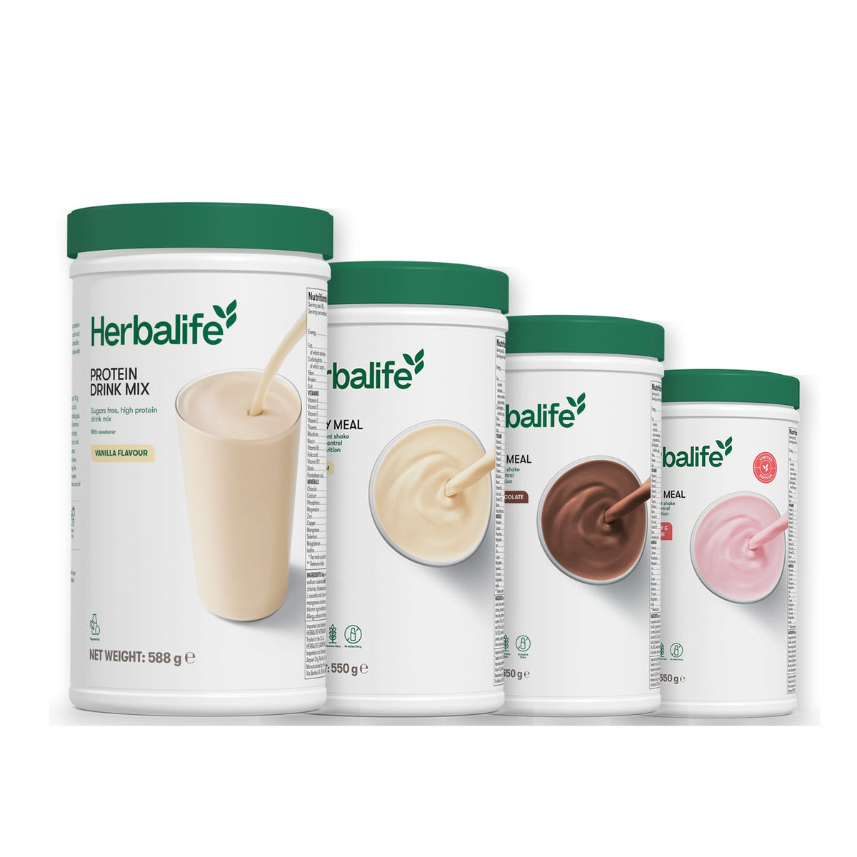Protein Drink Mix with Formula 1 Vanilla plus 2 flavours of your choice - Chocolate / Strawberry Watermelon