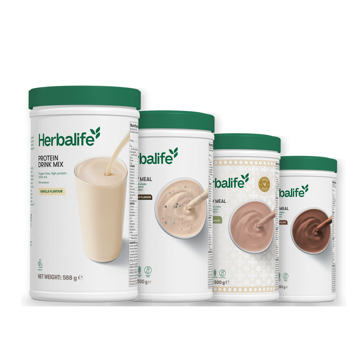 Protein Drink Mix with Formula 1 Cookie Crunch plus 2 flavours of your choice - Dubai Style Chocolate / Chocolate
