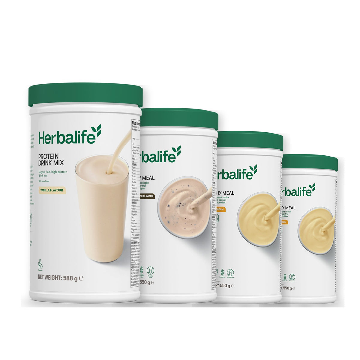 Protein Drink Mix with Formula 1 Cookie Crunch plus 2 flavours of your choice - Banana Cream / Banana Cream